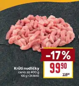 Billa Krůtí nudličky cena za 400 g nabídka