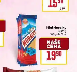 Billa Mini Horalky 3x 27 g nabídka