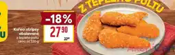Billa Kuřecí stripsy obalované z teplého pultu cena za 100 g nabídka