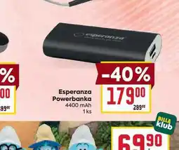 Billa Esperanza Powerbanka 4400 mAh 1ks nabídka