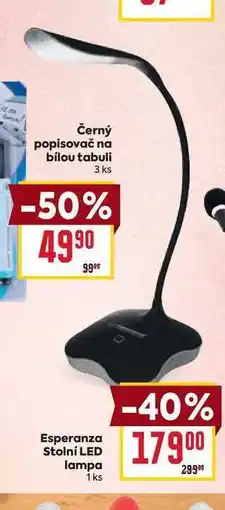 Billa Esperanza Stolní LED lampa 1ks nabídka