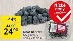Tesco Tesco Borůvky, 125 g, balené nabídka