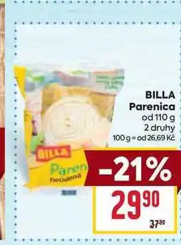 Billa BILLA Parenica od 110 g nabídka