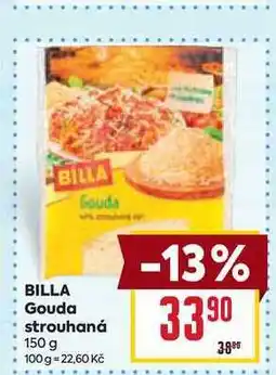 Billa BILLA Gouda strouhaná 150 g nabídka