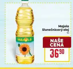 Billa Majola Slunečnicový olej 1l nabídka