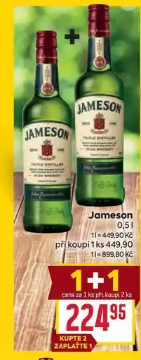 Billa Jameson 0,5l nabídka
