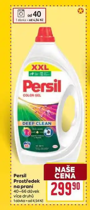 Billa Persil Prostředek na praní 40-66 dávek nabídka