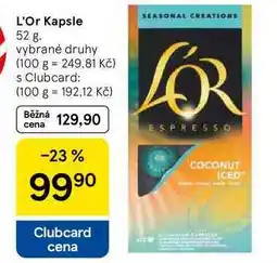 Tesco L'Or Kapsle, 52 g nabídka