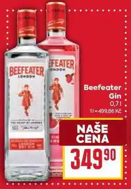 Billa Beefeater Gin 0,7l nabídka