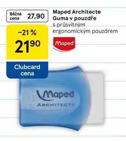Tesco Maped Architecte Guma v pouzdře, s průsvitným ergonomickým pouzdrem nabídka