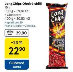 Tesco Long Chips Ohnivé chilli, 75 g nabídka
