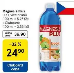 Tesco Magnesia Plus, 0,7 l, více druhů nabídka
