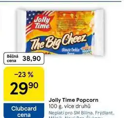 Tesco Jolly Time Popcorn, 100 g, více druhů nabídka