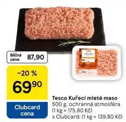 Tesco Tesco Kuřecí mleté maso, 500 g nabídka