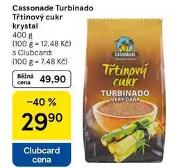 Tesco Cassonade Turbinado Třtinový cukr krystal, 400 g nabídka