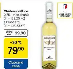 Tesco Château Valtice, 0,75 I, více druhů nabídka