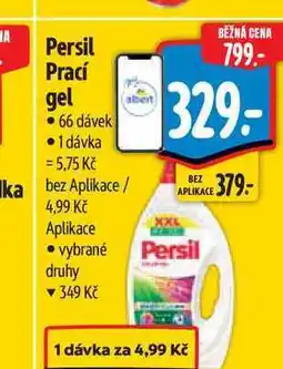 Albert Persil Prací gel 66 dávek nabídka