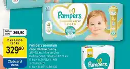 Tesco Pampers premium care Dětské pleny, 38-68 ks, více druhů nabídka