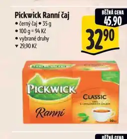 Albert Pickwick Ranní Černý čaj, vybrané druhy 35 g nabídka