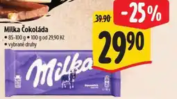 Albert Milka Čokoláda nabídka