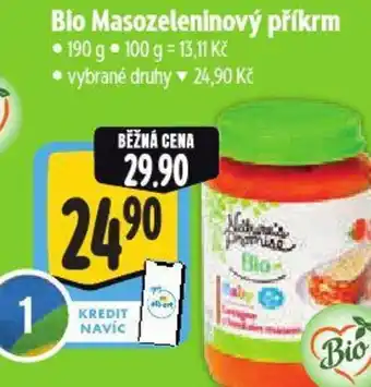 Albert Bio Masozeleninový příkrm nabídka