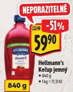 Albert Hellmann's Kečup jemný nabídka