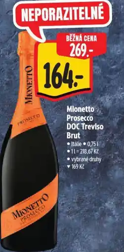 Albert Mionetto Prosecco DOC Treviso Brut nabídka