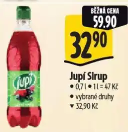 Albert Jupí Sirup nabídka