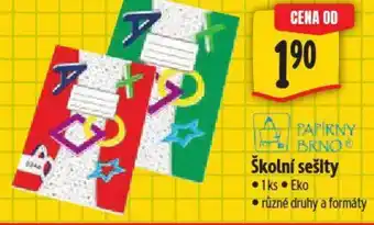 Albert Školní sešity nabídka