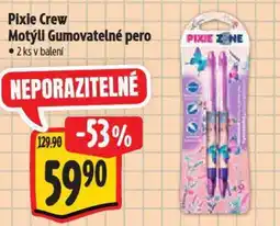 Albert Pixie Crew Motýli Gumovatelné pero nabídka