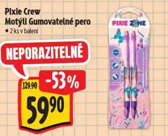 Albert Pixie Crew Motýli Gumovatelné pero nabídka