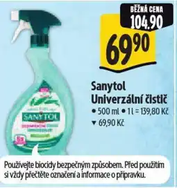 Albert Sanytol Univerzální čistič nabídka
