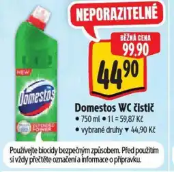 Albert Domestos WC čistič nabídka