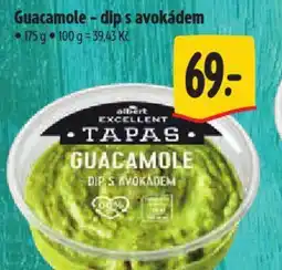 Albert Guacamole - dip s avokádem nabídka