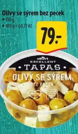 Albert Olivy se sýrem bez pecek nabídka