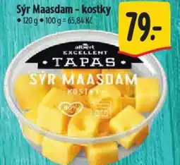 Albert Sýr Maasdam-kostky nabídka