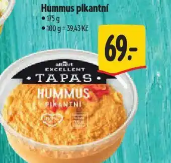 Albert Hummus pikantní nabídka