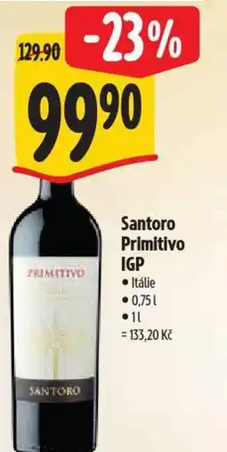 Albert Santoro Primitivo IGP nabídka