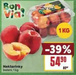 Billa Nektarinky nabídka