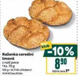Billa Raženka cereální tmavá nabídka