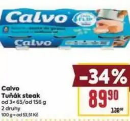 Billa Calvo Tuňák steak nabídka