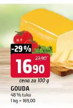 Terno Gouda 48% plátky polotvrdý sýr 100g nabídka
