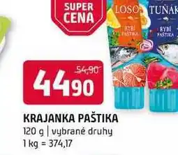 Terno Krajanka Paštika 120g, vybrané druhy nabídka