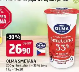 Terno Olma smetana 33% 200g nabídka