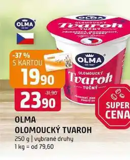 Terno Olma Olommoucký Tvaroh 250g vybrané druhy nabídka