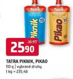 Terno Tatra Piknik, Pikao, 110g nabídka