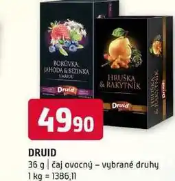 Terno Druid 36 g čaj ovocný vybrané druhy nabídka