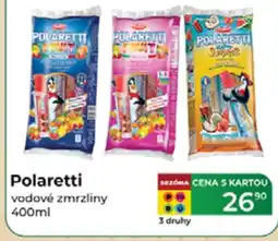 Tamda Foods Polaretti vodové zmrzliny nabídka