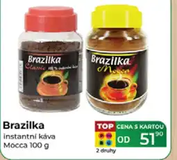 Tamda Foods Brazilka instantní káva Brazilka Mocca nabídka