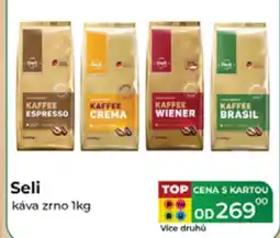 Tamda Foods Seli káva zrno nabídka